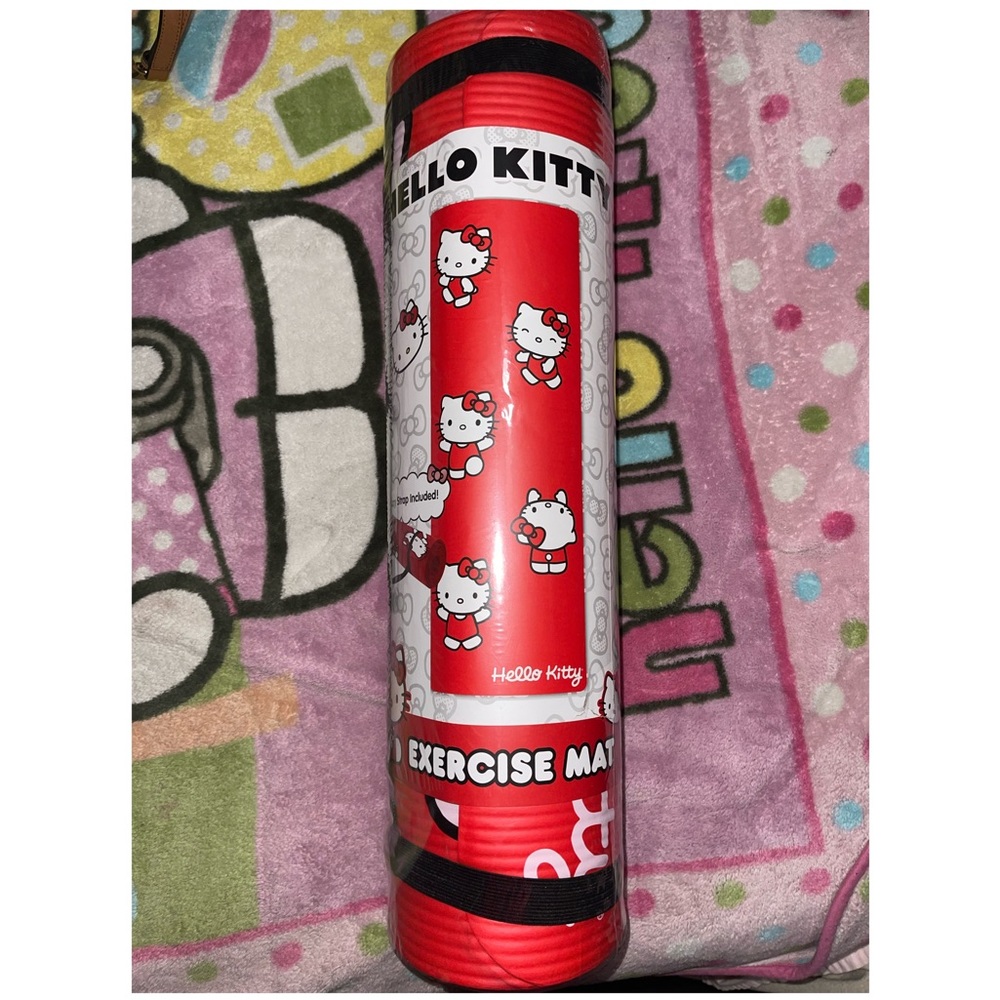 Brand new Hello Kitty yoga mat!